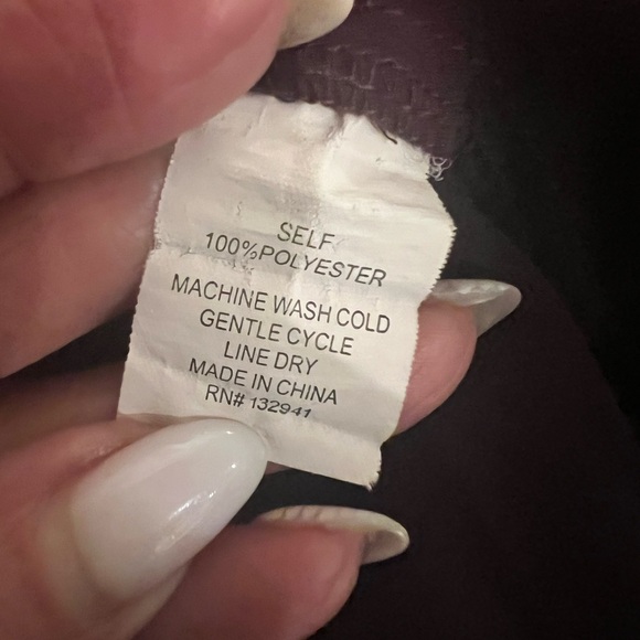 Amanda Uprichard The Annika Jumpsuit elegant burgundy NWOT - Picture 10 of 15